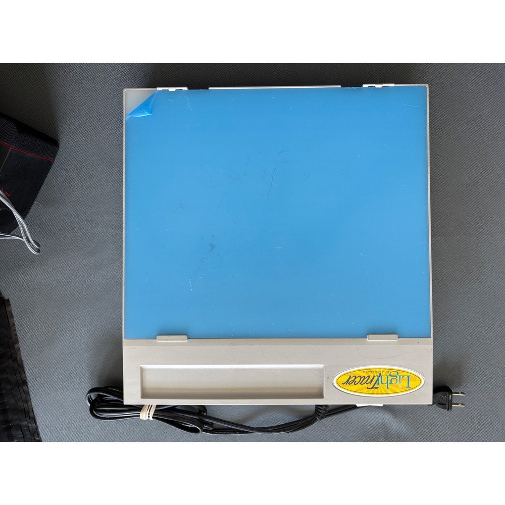 Autograph vintage LightTracer Light Box Model 225-365 Tracing Table Arts n Craft